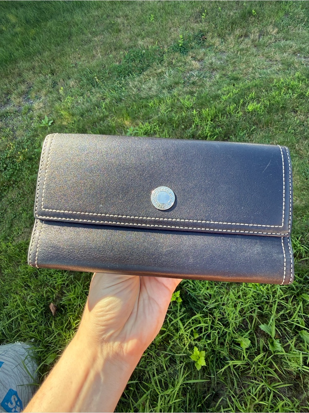 Vintage coach long wallet